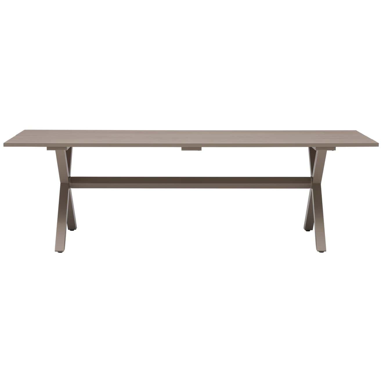 96922240 Vaskin Terrastafel 250x98cm Champagne 2hr