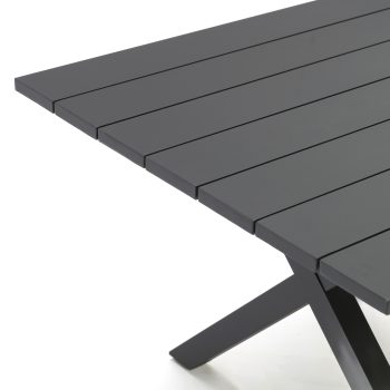 96922250 Vaskin Terrastafel 250x98cm Antraciet 10hr
