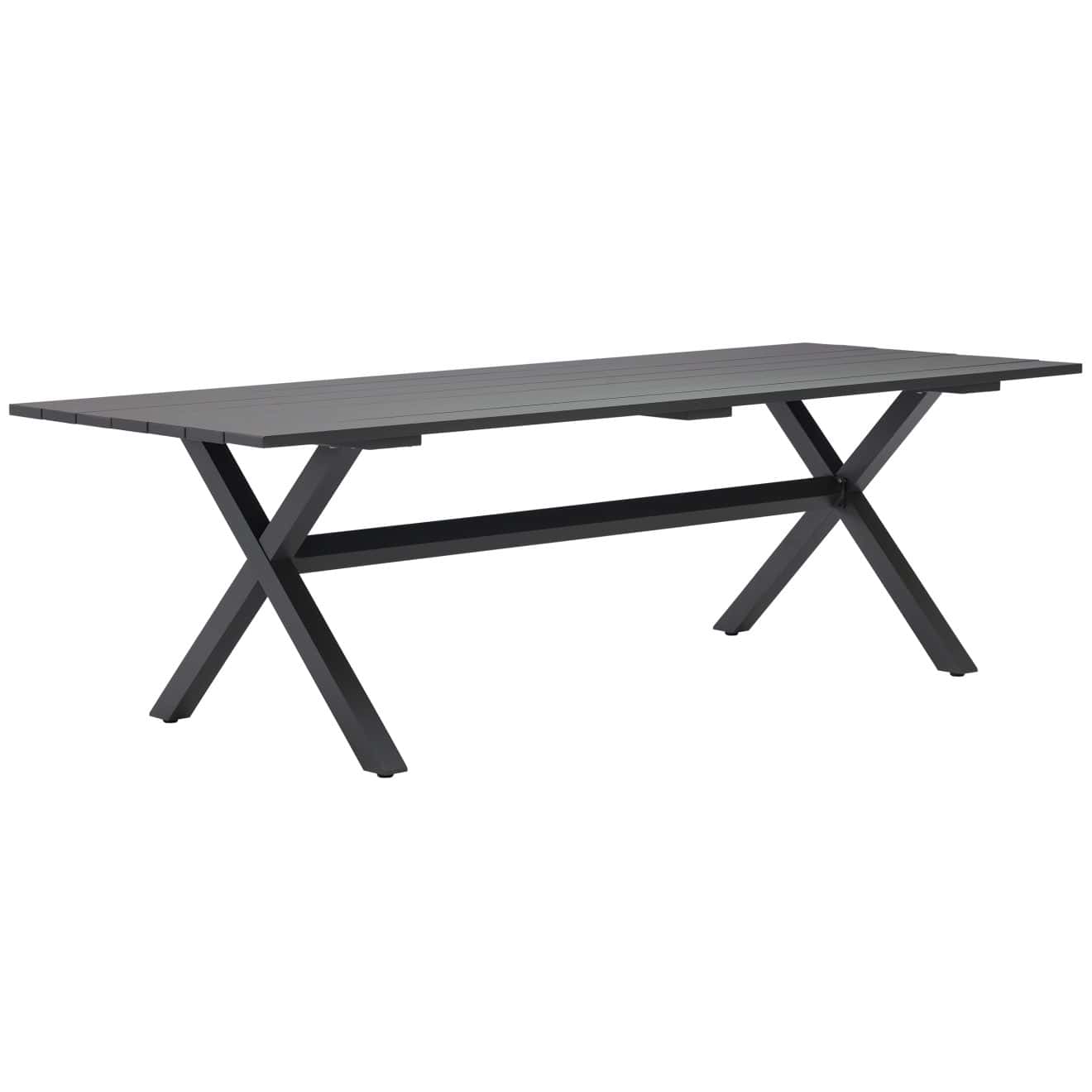 96922250 Vaskin Terrastafel 250x98cm Antraciet 1hr
