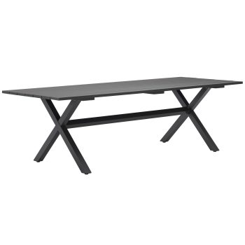 96922250 Vaskin Terrastafel 250x98cm Antraciet 1hr
