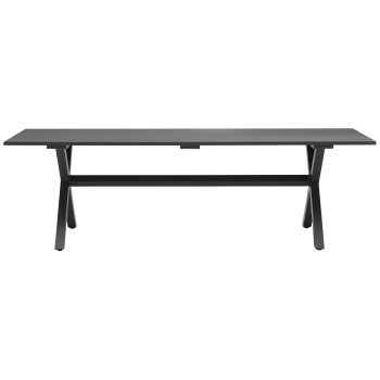 96922250 Vaskin Terrastafel 250x98cm Antraciet 2hr