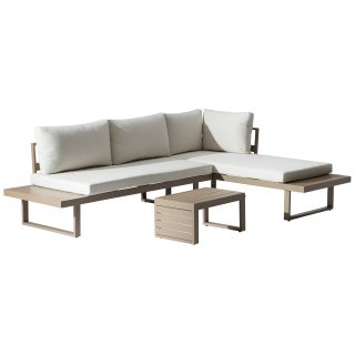 96922290 Indra Hoeklounge 3pcs Champagne 1hr
