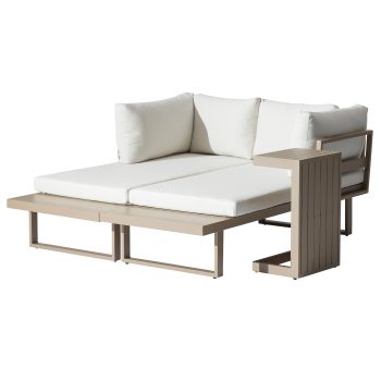96922290 Indra Hoeklounge 3pcs Champagne 3hr