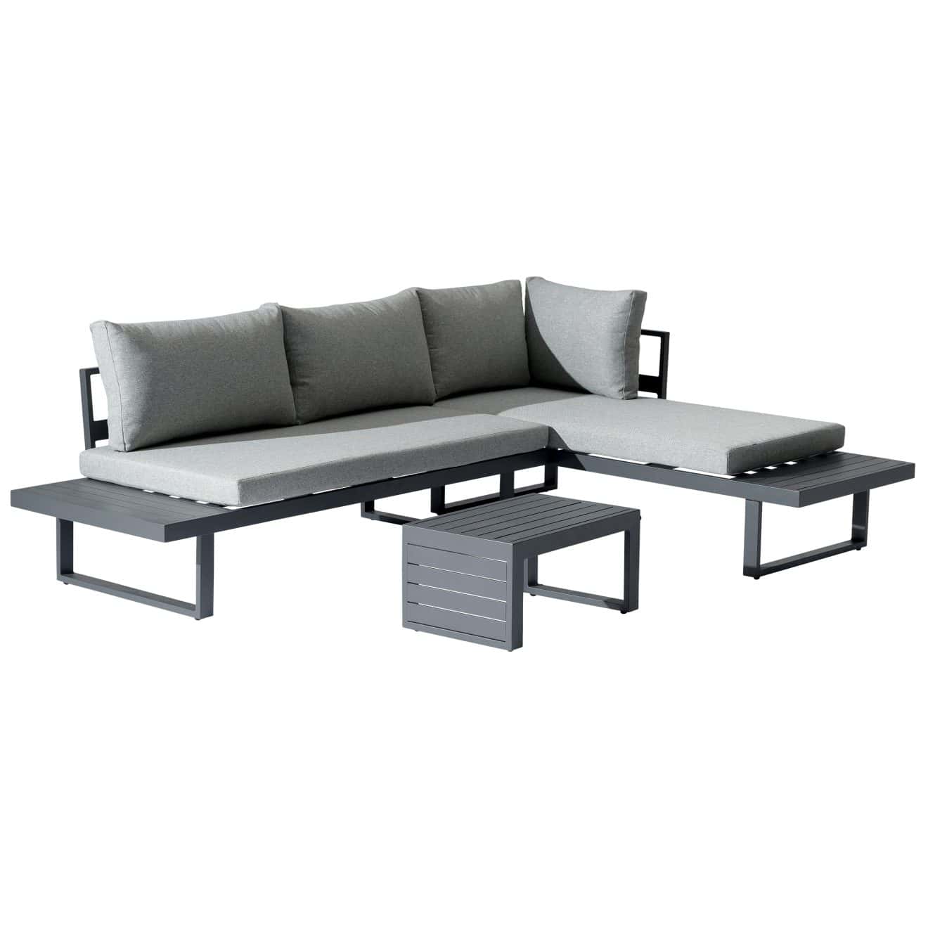96922300 Indra Hoeklounge 3pcs Antraciet 1hr