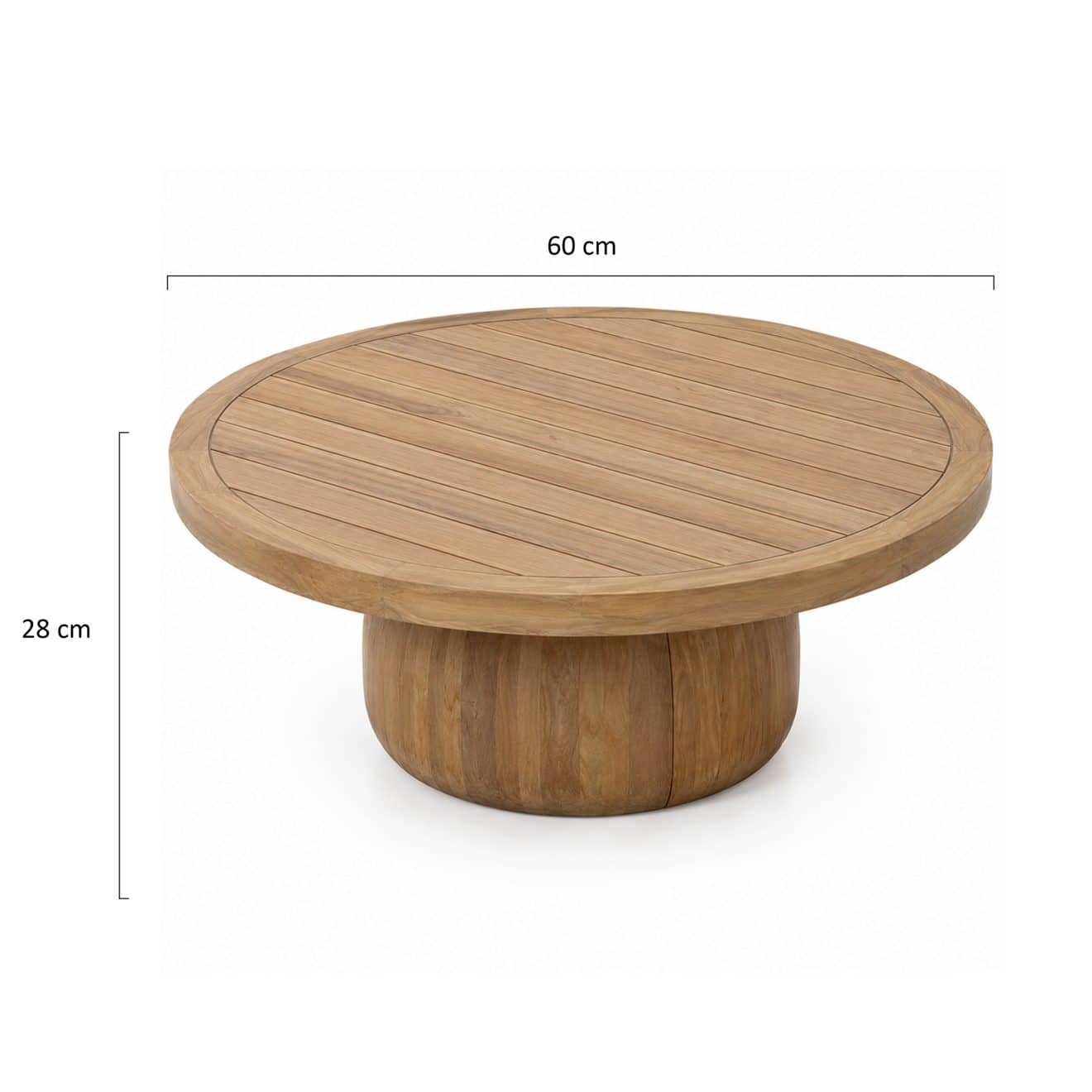 96924170 Bromo Salontafel ø60cm Afmetingenhr