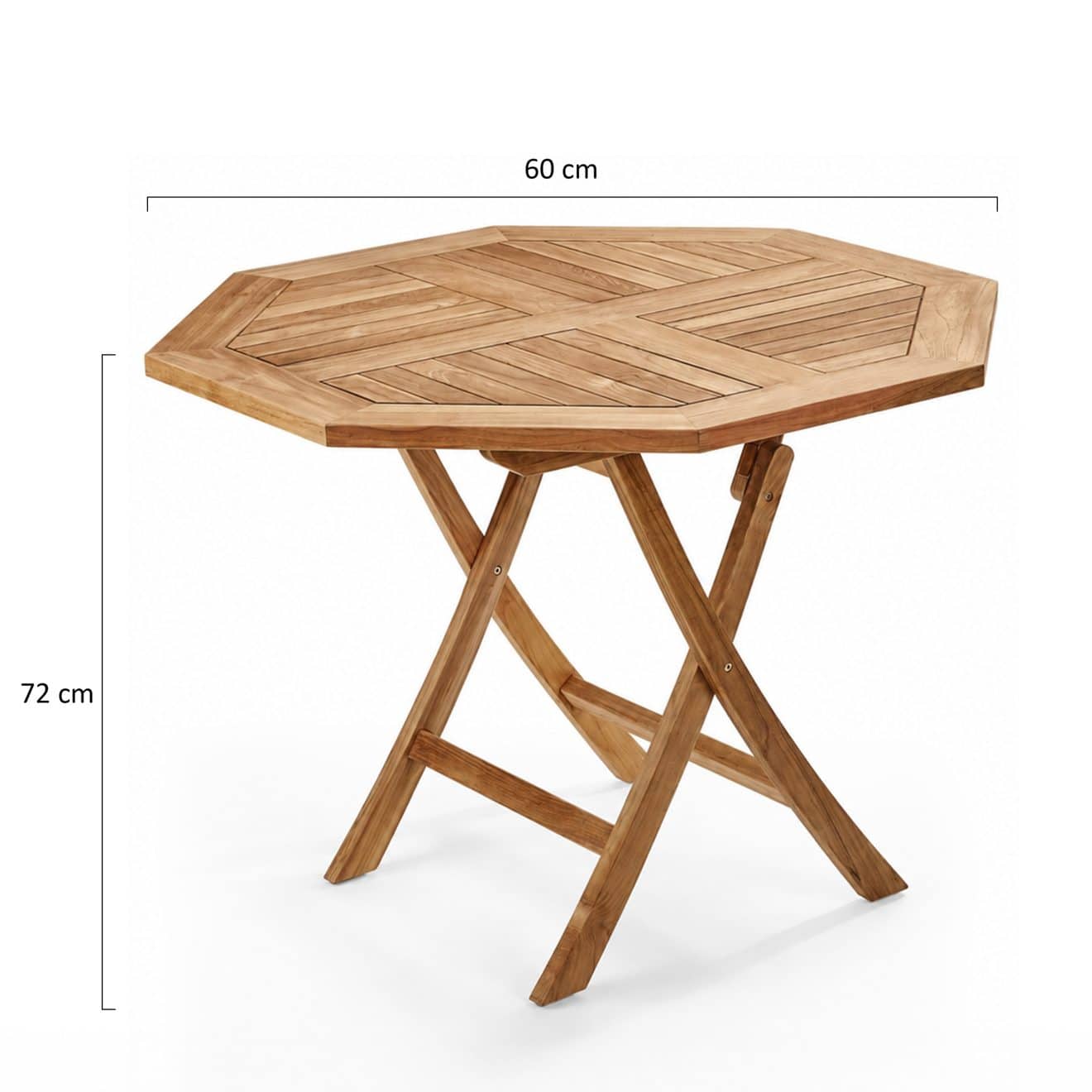 96924230 Oasis Klaptafel 60x60cm Afmetingenhr