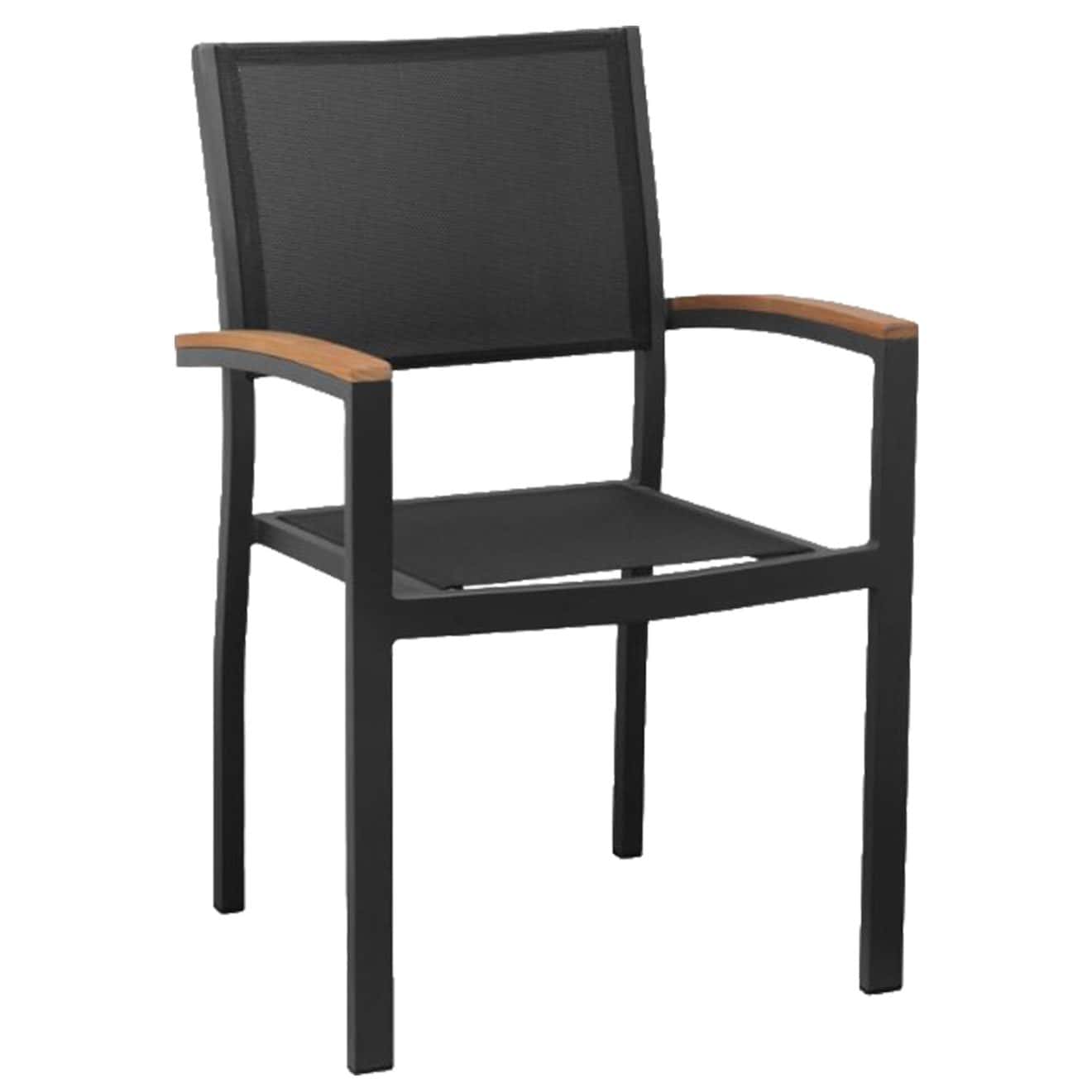95413160 Terrasstoel Heck Zwart 1