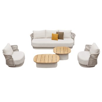 95420070 Aio Loungeset 3zits Teddy 1