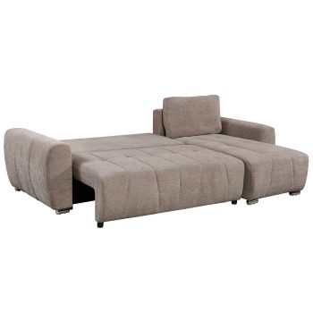 96517040 Morgan Slaapbank Chaise Longue Bruin 2hr