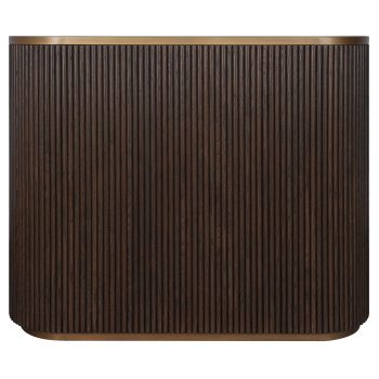 95100270 Marezza Buffetkast Eiken Bruin Zwart Epoxy 4hr