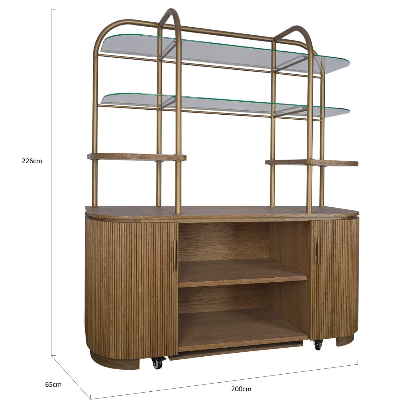 95200050 Salerno Achterkast 2hr