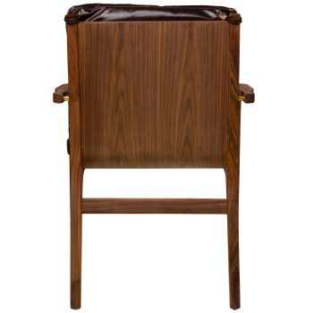 96126890 Lumo Armstoel Walnut 5hr
