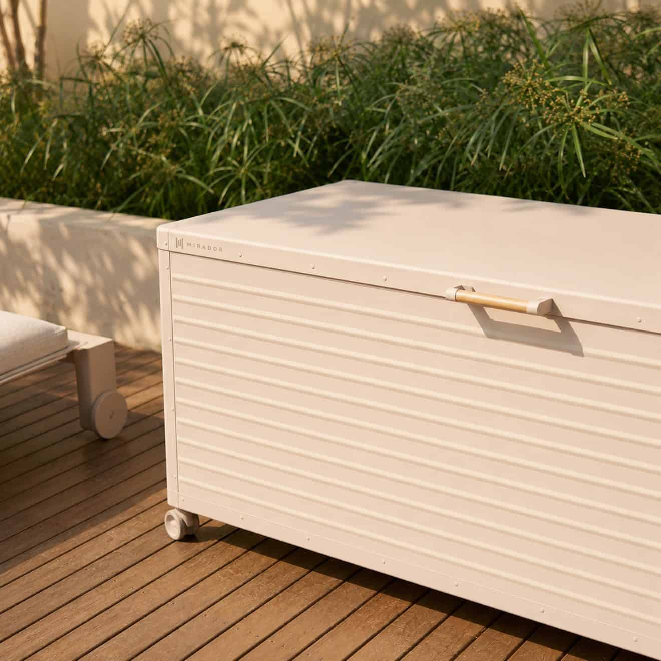 96924460 Trevor Storage Box Beige Horizontaal 165cm Large Mirador 4hr