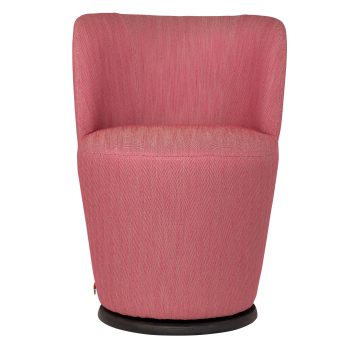 96130240 Fauteuil Bolero R2617 Swivel Roze 2hr