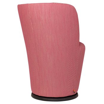 96130240 Fauteuil Bolero R2617 Swivel Roze 4hr