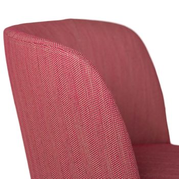 96130240 Fauteuil Bolero R2617 Swivel Roze 6hr