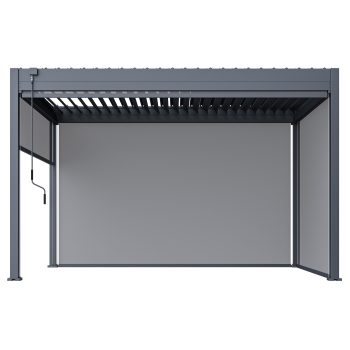 96924570 Reflect Eco 3x4m Antraciet Zonnescherm 3