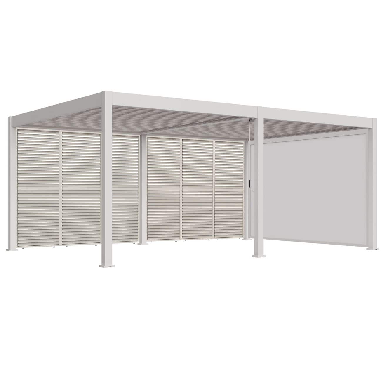 96924650 Reflect Duo 4x6m Sand Louvre 3