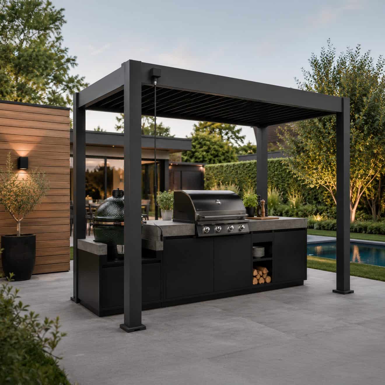 96924760 Reflect Bbq Cover Sfeer 1