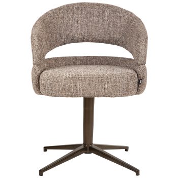 96130310 Pillo Armstoel Draaibaar Bruin 2hr