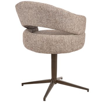 96130310 Pillo Armstoel Draaibaar Bruin 4hr