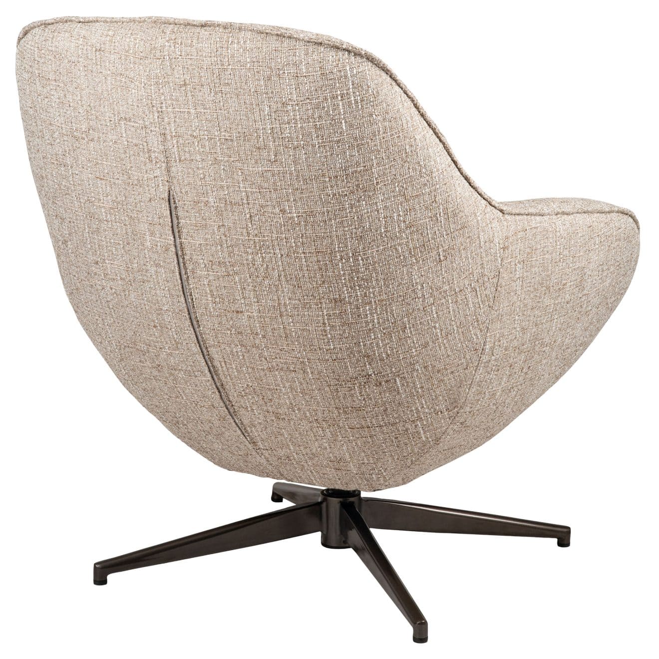 96130320 Bruno Loungestoel Draaibaar Beige 4hr