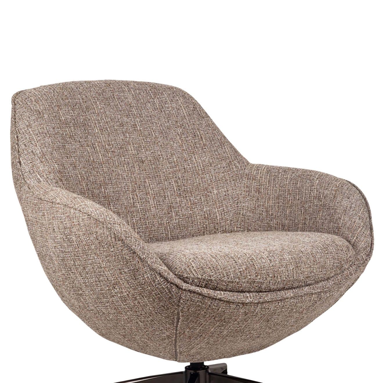 96130330 Bruno Loungestoel Draaibaar Bruin 6hr