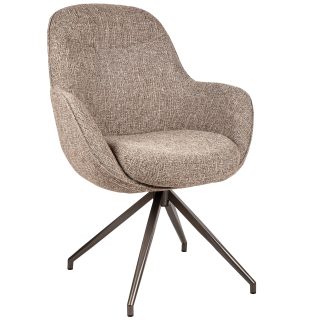 96130350 Bruno Armstoel Draaibaar Bruin 1hr