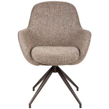 96130350 Bruno Armstoel Draaibaar Bruin 2hr