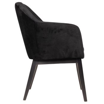 96130670 Armstoel Coco Zwart 3hr