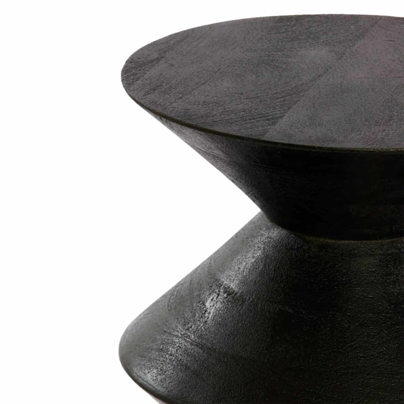 96412970 Bijzettafel Larus Zwart 3hr