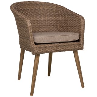 96914080 Riv Terrasstoel Houtlook Grijs 1hr