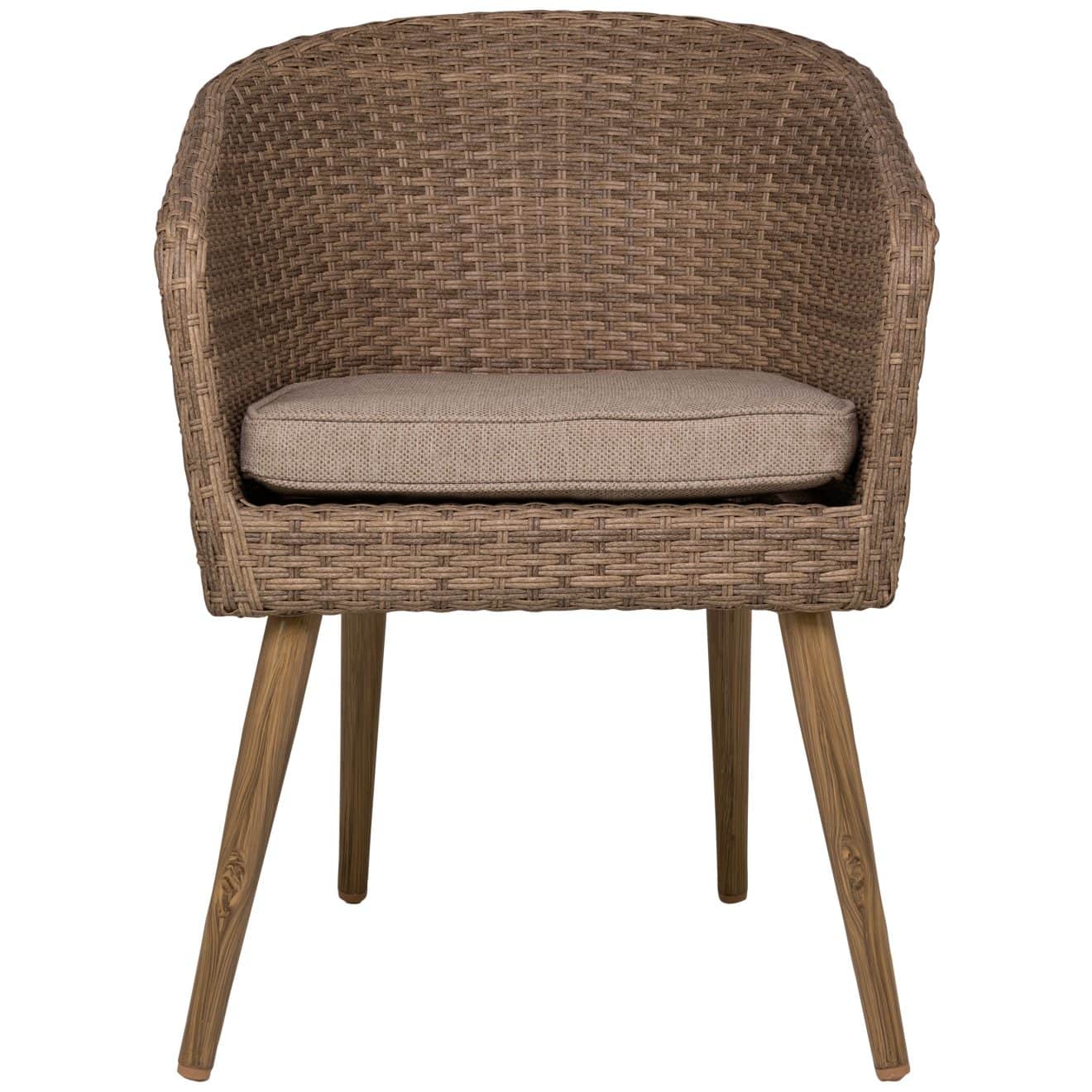 96914080 Riv Terrasstoel Houtlook Grijs 2hr