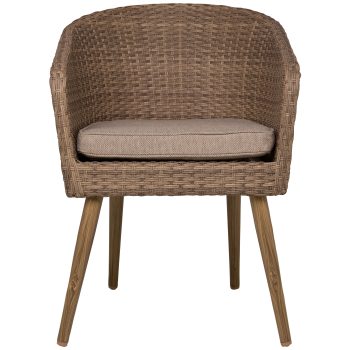96914080 Riv Terrasstoel Houtlook Grijs 2hr