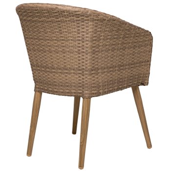 96914080 Riv Terrasstoel Houtlook Grijs 4hr