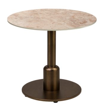 96925470 Duco Bijzettafel Brons T002 H35cm 1hr