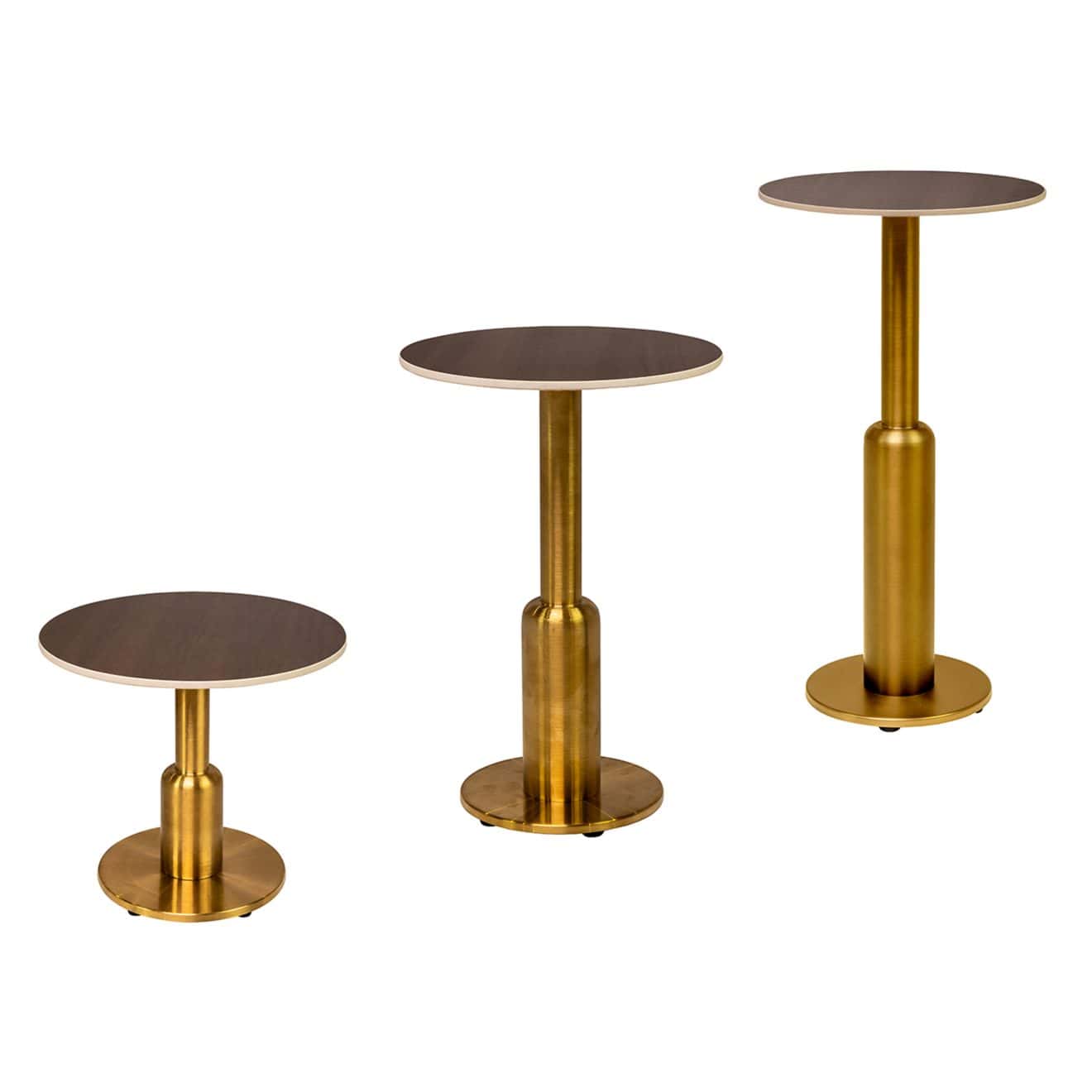 Duco Bijzettafel Goud T004 Scuro Diverse Hoogteshr